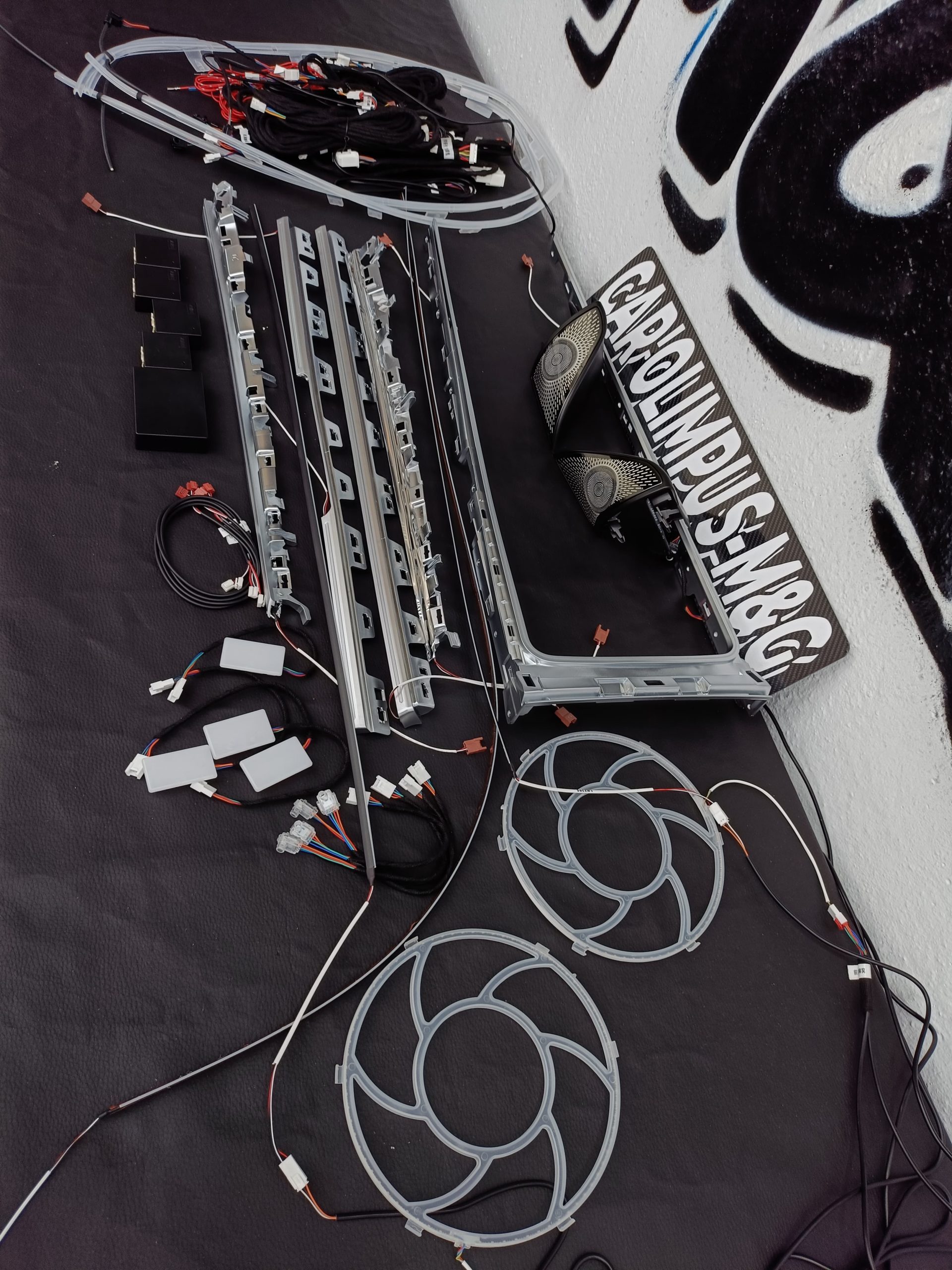 Kit de iluminación interior para coche